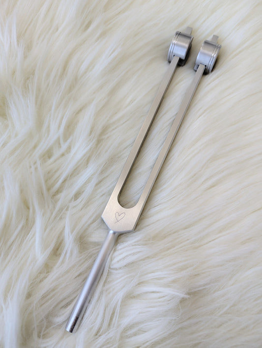 128hz Love Tuning Weighted Tuning Fork