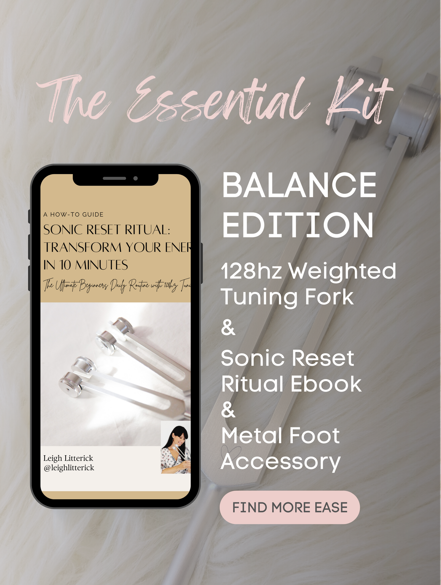 The Essential Tuning Fork Kit (Balance Edition)