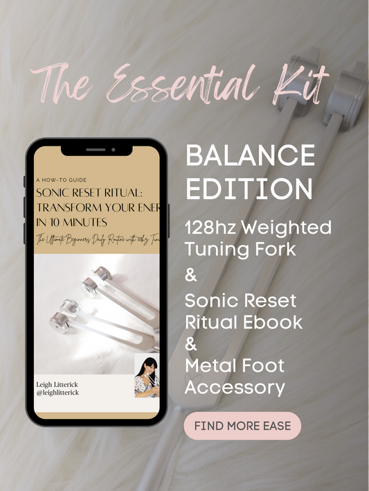 The Essential Tuning Fork Kit (Balance Edition)