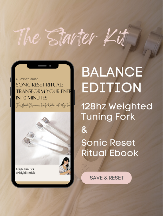 The Starter Tuning Fork Kit (Balance Edition)