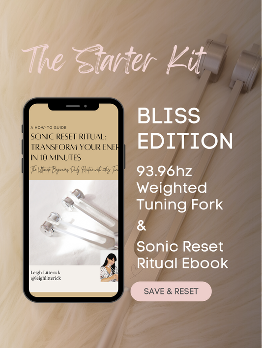 The Starter Tuning Fork Kit (Bliss Edition)